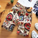 Men Beach Shorts 3D Personalized Abstract Graffiti Printed Quick Dry Fitness Shorts Fresh Casual Breathable Sports Beach Shorts - Image 6