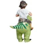 Animal Cartoon Riding T-Rex Inflatable Costume Nursery Kids Dinosaur Role Playing Game Adult Kids Chasing Game Birthday Gift - Image 5