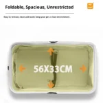 Pet Stroller for Dogs and Cats, Lightweight Foldable Outdoor Pet Cart for Small Pets like Teddy - Image 2