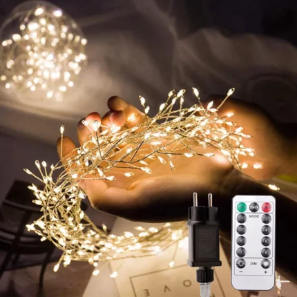 36M Waterproof Cluster String Fairy Lights Outdoor Garden Christmas Decoration Holiday lighting for Hallowen Party