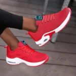 Women Platform Casual Sneakers Shoes Mesh Breathable Running Shoes Chunky Summer Sports Tenis Shoes 2024 Luxury Vulcanize Shoes - Image 5