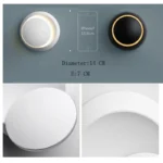 5W LED Modern Wall Lamps 350 Degree Rotatable Lamp Wall sconces use for Living Room Bedroom Wall Light Home Fancy Light - Image 2