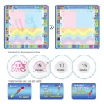 Oversized Magical Water Canvas pens Montessori Toys Learning Blanket Writing Children Drawing Repeated Graffiti Painting kid toy - Image 3