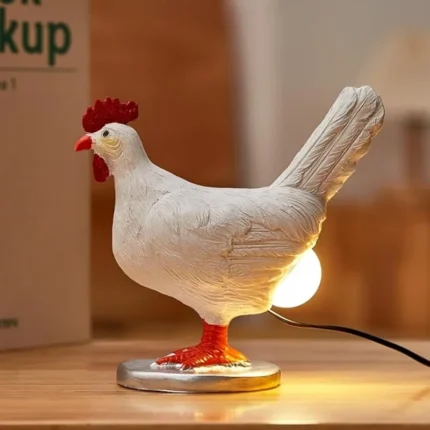 Decorative Led Night Lights Simulated Animal Funny Easter Home Decor Party Carnival Chicken Lamp Chick Creative Night Light