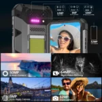 Unihertz Hike 8849 Rugged Smartphone Android 14 with 1200 Lumen 200 Meter Flashlight 23800mAh 12GB+512GB G200 CPU Dual Speaker - Image 5