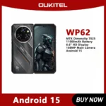 Oukitel Rugged Phone WP6233W 108MP Camera 6.6" Android 15 MediaTek Dimensity 7025 5G Smartphone 8GB+256GB/12GB+512GB/16GB+512GB