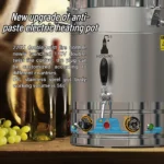 HOOLOO RST65 Distiller Home Electric Heating Moonshine Still Distillation Machine Copper Rocket Lid Column Brandy Whisky Rum - Image 4