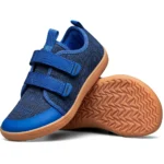 New Kids Barefoot Sneakers Girls Boys Fashionable Children's Shoes Wide Toe Breathable Knitted Mesh Sole Non Slip Walking Cross - Image 3