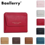  Baellerry Japanese Style Coin Purse for Women Ins Fashion Short Wallet Zipper Pouch Vintage Small Money Bag for Change - Image 2