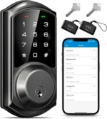 Veise Smart Deadbolt with App Control, Keyless Entry Smart Lock for Front Door, Electronic Digital Door Lock with Code