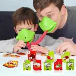 Frog Mask Wagging Tongue Lick Cards Board Game Interactive Toy for Kids Adults Family Fun Desktop Puzzle Games for Friend Party - Image 2