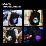 Cool 3D Fan Backpack Hologram Projector Led Sign Holographic Lamp Player Holographic Machine 3D Advertising Backpack Shoulderbag - Image 5