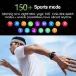 New Smart Watch Men Full Touch Screen Compass Bluetooth Call Flashlight Sports Activity Fitness Heart Rate Waterproof Smartwatch - Image 6