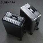 COLENARA High-quality 20"24"Suitcase Full Aluminum Magnesium Alloy Trolley Case Boarding Box 28 Inches High-capacity Luggage - Image 5