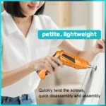 Rechargeable Electric Screwdriver Mini Drill Household Multifunctional Automatic Screwdriver Tool for DIY Projects Home Use - Image 4