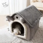 Folding houses for small and medium sized dogs and cats, mattresses, pet products, puppy baskets, winter kennels - Image 4
