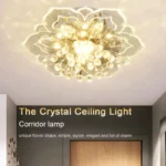 Modern LED Ceiling Light Crystal Ceiling Lamp Bedroom Chandelier Indoor Lighting For Living Room Home Decoration Led Chandelier