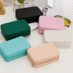 Fashion Women's Portable Travel Jewelry Box Women's Portable Jewelry Box Fashion Women's Travel Jewelry Display Box - Image 2