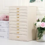 A Factory Large Jewelry Box for Women Big Jewelry Organizer Jewelry Storage Box Necklace Ring Bracelet and Watch Christmas Gifts - Image 4