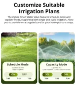 SONOFF SWV SONOFF Water Valve SWV-BSP IP55 Irrigation System Setting Controller Home Automate Compatible with Alexa Google - Image 3