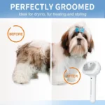 Dog Comb Pet Steam Massage Brush Safe Round Head Soft Teeth Spray Hair Removal Comb for Dog Universal for Cats Dogs Accessories - Image 2