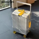 KLQDZMS Luggage 20"24"26"28"30 Inch Large Capacity Trolley Case Women's ABS + PC Boarding Box Men's Universal Wheel Suitcase - Image 4