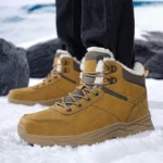 men boots 2025 New Winter Slippers Warm Men Shoes Waterproof Non-Slip Plush Sneakers Male tenis shoes Boots Men Sneakers Winter - Image 3