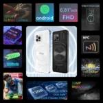 Unihertz Luna Smartphone Rhythm Ambient Light 8GB 256GB 108MP G99 Mobile Phone Night Vision Cellphones - Image 3