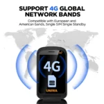 UNIWA V909T 4G Flip Phone 2.8 Inch Double Screen Feature Phone Big Push-Button Telephone For Elderly Clamshell Cellphone On Sale - Image 4