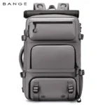 BANGE Expandable Men's Backpack Waterproof 17.3 in Laptop Backpack Man Large Capacity Hiking Travel Bag Male Backpacks for Men - Image 4