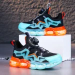 Childrens Sneakers Casual Mesh Breathable Flat Walking Shoes Fashion 2024 Trendy Girls Tennis Shoes Kids Sports Shoes for Boy