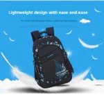 Waterproof Lightweight School Backpack for Kids 6-12 Years Durable Large Capacity Student Bookbag Boys Girls254 - Image 2