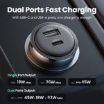 NEW in UGREEN 63W Car Charger PD QC 3.0 PPS 45W USB Type C Fast Charging for iPhone 17 16 Samsung Xiaomi Mobile Phone Charger - Image 6