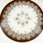 40/50/70/85cm Round Tablecloth Lace Floral Table Cover Dustproof Home Festival Table Cloth Anti Fouling Cover Cloth Decor - Image 2