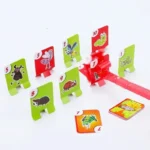 Frog Mask Wagging Tongue Lick Cards Board Game Interactive Toy for Kids Adults Family Fun Desktop Puzzle Games for Friend Party - Image 3