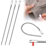 1/2Pcs Spring Drawstring Threader Tool-Rope Threader Clip For Drawstring Replacement Hoodies Pants DIY Sewing Accessories