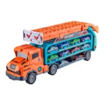 High Quality Metal Alloy Cars Truck Toys Train Track Sets Slot Car Models Children's Toys for Boys Miniature Metal Trolleys Baby - Image 5