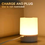 Touch Night Lamp 3 Modes Dimming Bedroom Bedside Lamp USB Charging Night Light Ambient Light Soft Light Table Lamp For Kids Gift - Image 3