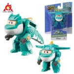 Super Wings Transformable Toys, 2 in Robot Transforming Action Figures, 2-in-1 Mode Robot Toys for Boys Girls 4-6 6-8, Fun