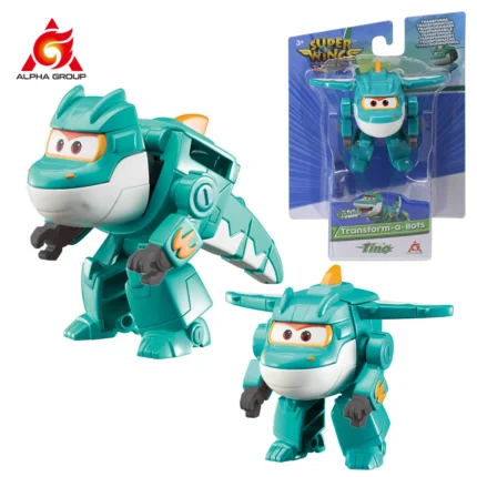 Super Wings Transformable Toys, 2 in Robot Transforming Action Figures, 2-in-1 Mode Robot Toys for Boys Girls 4-6 6-8, Fun