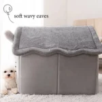 Folding houses for small and medium sized dogs and cats, mattresses, pet products, puppy baskets, winter kennels - Image 2