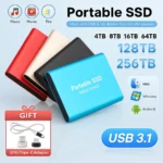 Original Hard Disk Portable SSD 1TB USB3.1 High Speed Hard Drive Type-C Solid Disk 4TB 8TB External ssd for Phone/Loptop/PC