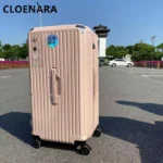 COLENARA Suitcase on Wheels 22"24"26"28"30"32"34 Inch Large Capacity ABS+PC Thickened Trolley Case Women's Rolling Luggage - Image 4