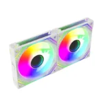 TEUCER JM-2 ARGB Cooling Fan Kit Mirror Cycle Light Effect PWM 800-2000RPM Water Cooling 360mm Cooler Fan Chassis Wireless Fan - Image 5