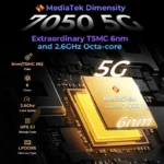 HOTWAV Hyper 7 Pro Rugged Phone Dimensity 7050 5G 200MP Android 14 6.6'' FHD+ 120Hz Smartphone 36GB 256GB 10800mAh 33W Cellphone - Image 3