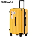 COLENARA Suitcase on Wheels 22"24"26"28"30"32"34 Inch Large Capacity ABS+PC Thickened Trolley Case Women's Rolling Luggage - Image 3
