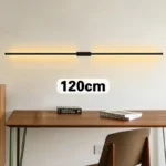 Indoor LED long wall lamp Nordic style Long LED Wall Light Home Decoration Bedroom Living Room Sofa Background - Image 2