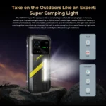 HOTWAV Hyper 7 Rugged Phone 5G 10800mAh 33W Smartphone 6.6'' FHD+ 2K Display 8GB 256GB Cellphone 280LM Android 14 Mobile Phone - Image 4