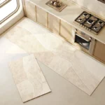 Kitchen Floor Mat Pvc Waterproof Oil-proof Carpet Mats Long Home Decoration Leather Rug Non-slip Custom 주방 카펫 Alfombra Cocina