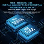 Unihertz Tank 3 Pro 8849 Projector Smartphone Android 5G Phone 32/36GB 512GB Dimensity 8200 120W Fast Charger 200MP Cell phones - Image 3